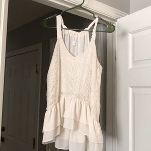 Dressy tank top